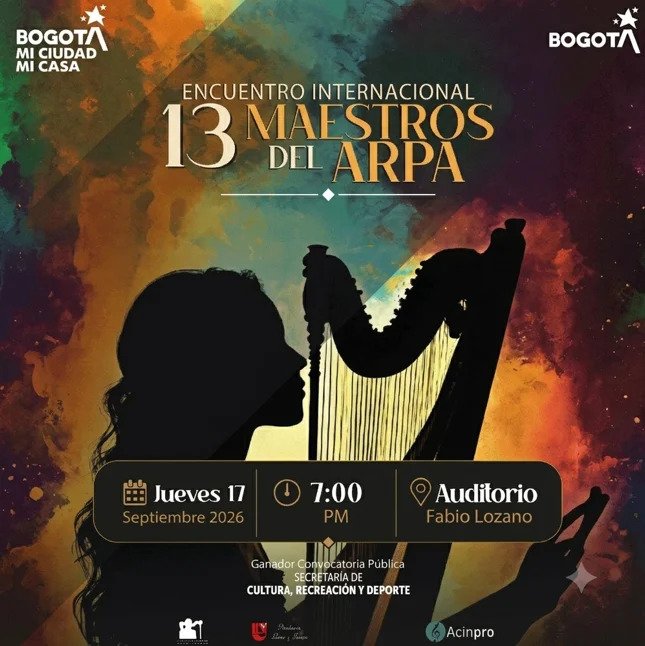 ENCUENTRO INTERNACIONAL 13 MAESTROS DEL ARPA CONCIERTO INAUGURAL